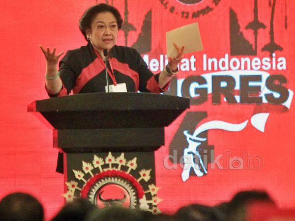 Kongres ke-4 PDI-P Ditutup