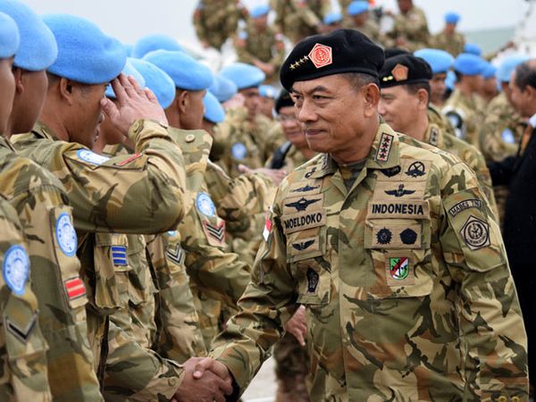 Panglima TNI Kunjungi Satgas Indobatt di Libanon