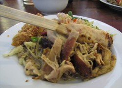 Merapat ke Pulau Dewata, Nasi Campur Khas Bali Jadi Santapan Pertama