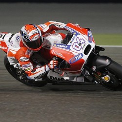 Diganggu Hujan dan Anjing, Dovizioso Tercepat di Latihan Pertama