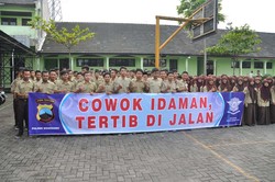 Gelar Operasi Simpatik, Polres Wonosobo: Cowok Idaman Tertib di Jalan