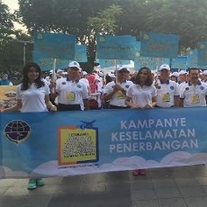 Kemenhub Manfaatkan Car Free Day Kampanye Keselamatan Penerbangan
