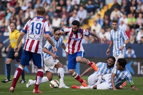Atletico Imbang di Markas Malaga