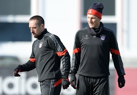 Ribery & Schweinsteiger Dipastikan Absen