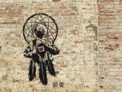 Grafiti Terbaru Banksy tentang Martin Luther King?