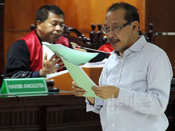 Sidang Pledoi Antonio Bambang Djatmiko