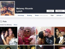 Akun FB Melaney Ricardo yang Dicatut Pelaku Pedofil