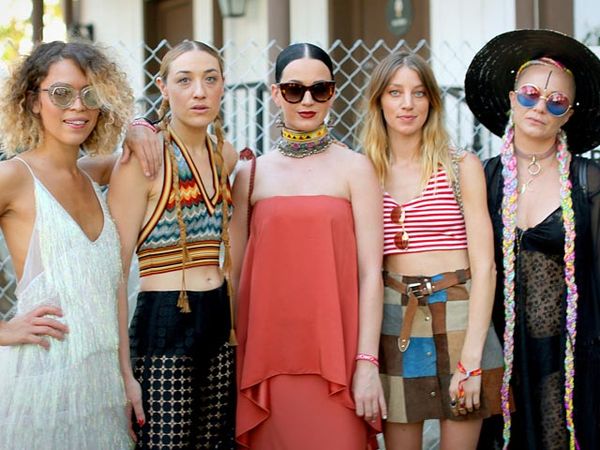 Gaya Katy Perry di Festival Coachella 2015