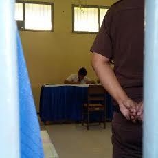 Siswa SMK di Kota Kediri UN di Lapas