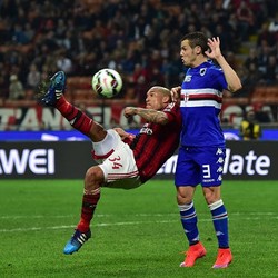 Milan Diimbangi Sampdoria 1-1