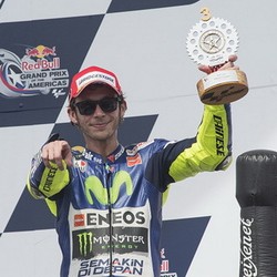 Rossi Tetap Senang Meski Akhir Pekannya Tak Sempurna