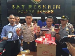 2 Pencuri yang Malang Melintang di Brebes ini Bertekuk Lutut di Tangan Polisi