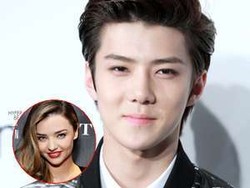 Sehun EXO Beri Hadiah Istimewa untuk Miranda Kerr