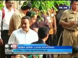 Tinjau Pelaksanaan UN, Jokowi: Indeks Intergritas Itu Penting