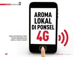 Aroma Lokal di Ponsel 4G