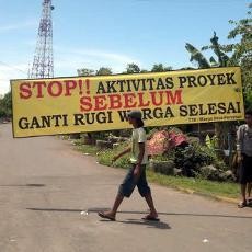 Warga Porong Hentikan Pemasangan Pipa Gas Milik Pertamina