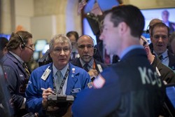 Wall Street Lesu di Awal Pekan