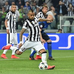 Penalti Vidal Menangkan Juventus