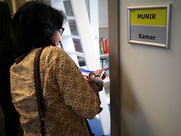 Peresmian Kamar Munir di Belanda