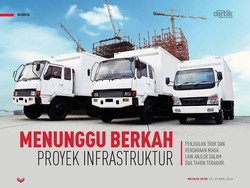 Menunggu Berkah Proyek Infrastruktur