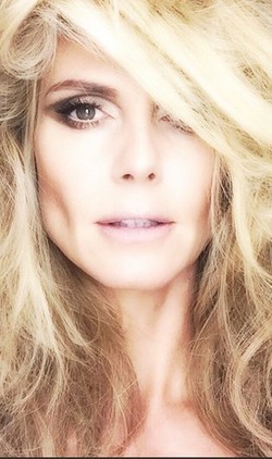 Perbedaan Drastis Wajah Heidi Klum Sebelum dan Sesudah Make-up