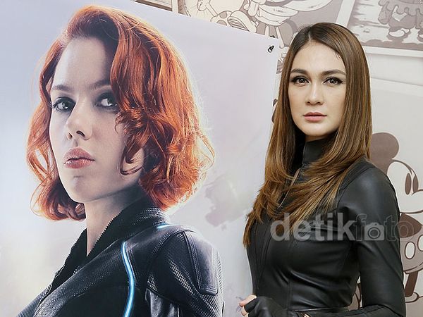 Luna Maya Jadi Black Widow Indonesia