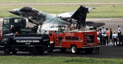 KSAU: Batal Lepas Landas, Pilot Sengaja Memutar untuk Hindari Perumahan