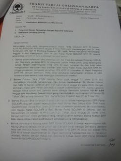 Agung Cs Tuding Akom dan Bamsoet Ingkari Kesepakatan