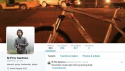 Punya Akun Nakal, Ini Aktivitas Rio Pembunuh Deudeuh di Akun Twitter Asli