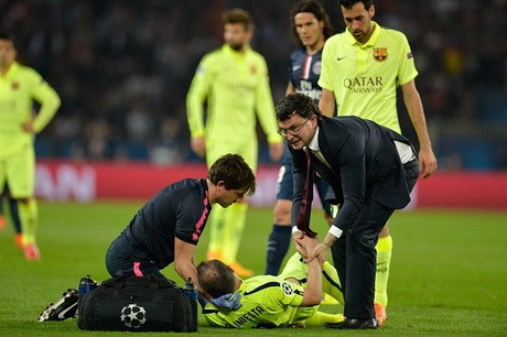 Iniesta Tak Alami Cedera Serius