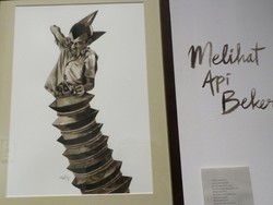 Kolaborasi Seni dan Puisi di Pameran Melihat Api Bekerja