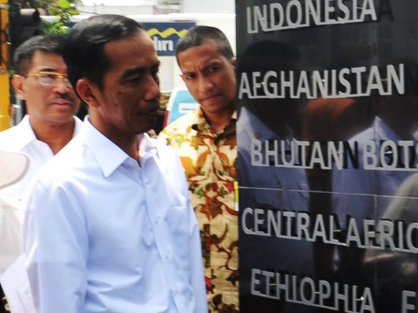 Jokowi Tinjau Persiapan KAA di Bandung