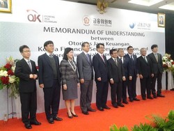 RI-Korea Tanda Tangani Kerjasama di Sektor Keuangan