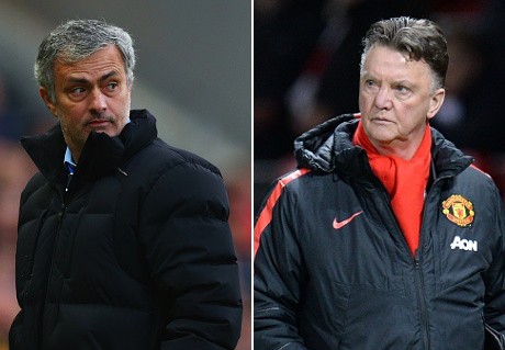 Mourinho vs Van Gaal di Stamford Bridge