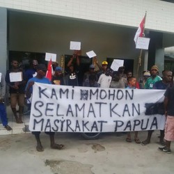 Beginilah Cara Satgas Anti Ilegal Fishing Menghadapi Demo Warga di Merauke