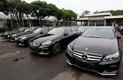 Deretan Mobil Mercy Mewah Untuk Pemimpin Negara Peserta KAA