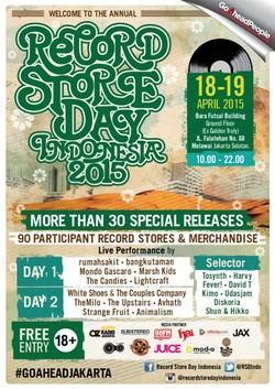 RECORD STORE DAY INDONESIA 2015