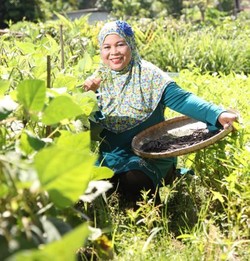 Sitti Rahmah, Tak Patah Semangat Ubah Lahan Tidur Jadi Ladang Produktif