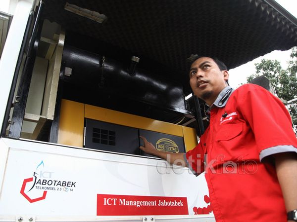 13 Combat Telkomsel Amankan Jaringan Selama KAA