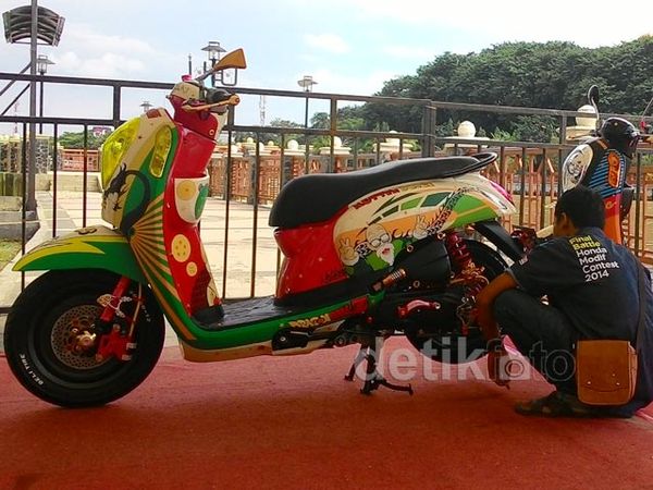 Kontes Modifikasi Motor Honda 2015 Resmi Dibuka