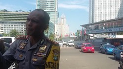 Polisi Jaga 15 Jembatan Penyeberangan dari Hotel Borobudur Hingga JCC