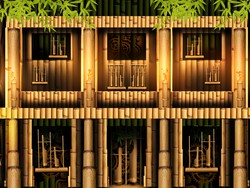 Simbolisasi Angklung di Video Mapping Peringatan 60 Tahun KAA