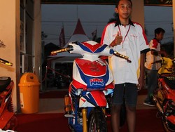 Baru 15 Tahun Sudah Jago Modifikasi Motor