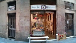 Kios Unik di Kawasan Kota Tua Barcelona