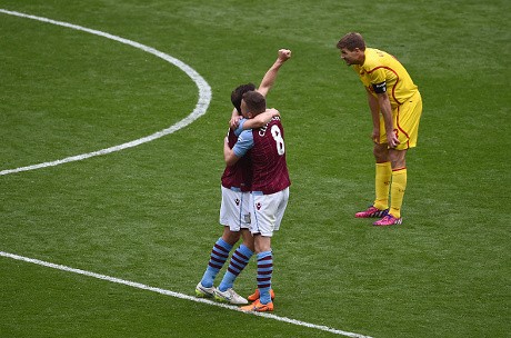 Aston Villa Menghancurkan Mimpi dan Ulang Tahun Gerrard