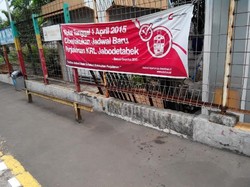 Ini Sudut Pagar yang Bentur Kepala Satpam Stasiun Saat Dipukul Si Petinju