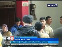 Razia Tempat Kos di Tebet