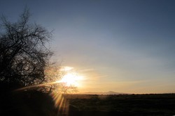 Menikmati Sunrise di Lereng Gunung Tambora