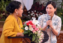 Ditemani Iriana dan Veronica Tan, Istri Kepala Negara KAA akan ke Museum