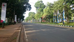 Ruas Jalan di Sekitar Istana Sudah Ditutup, Kendaraan Dialihkan ke Harmoni